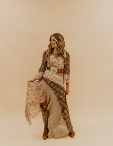 The Lydia Floral Maxi Dress