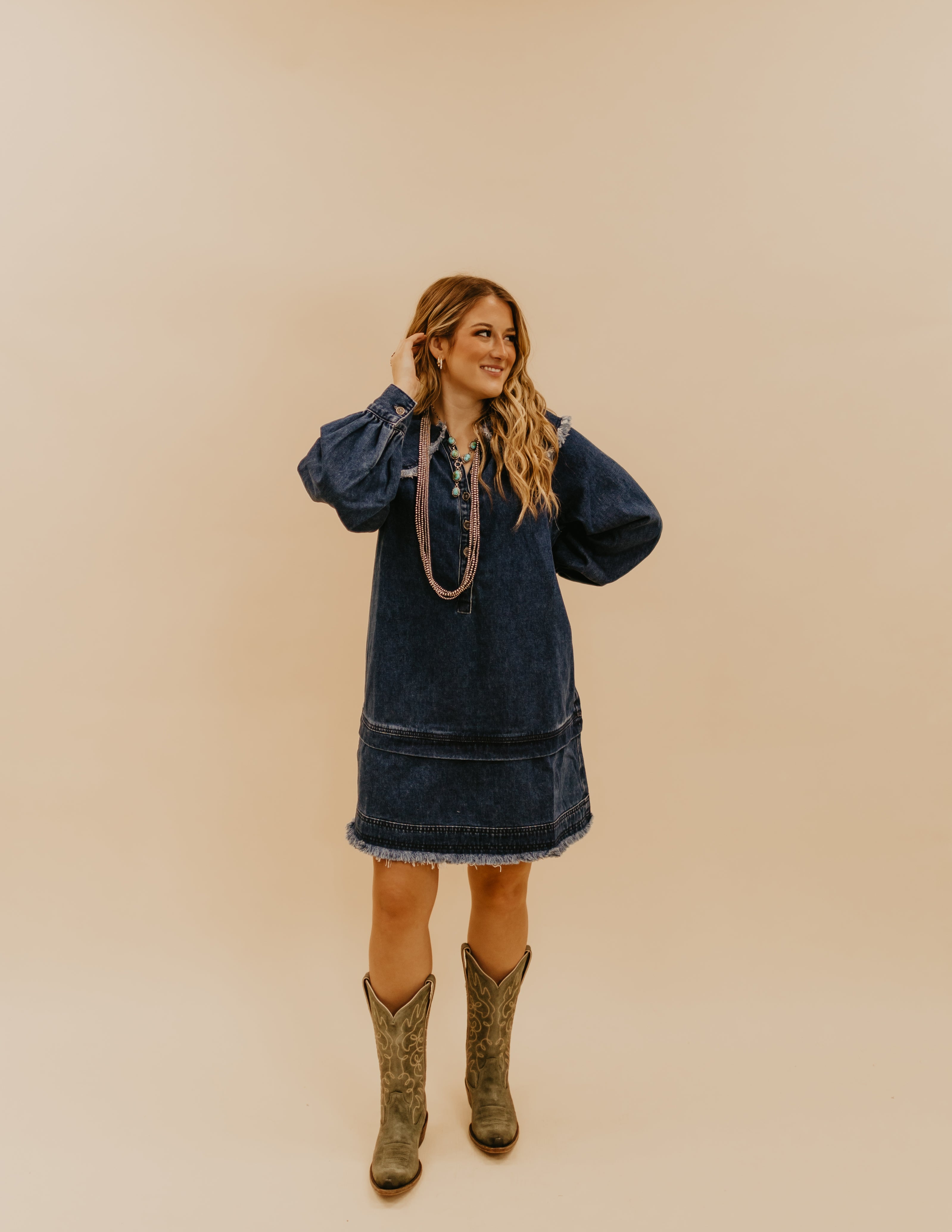 The Ryle Denim Dress