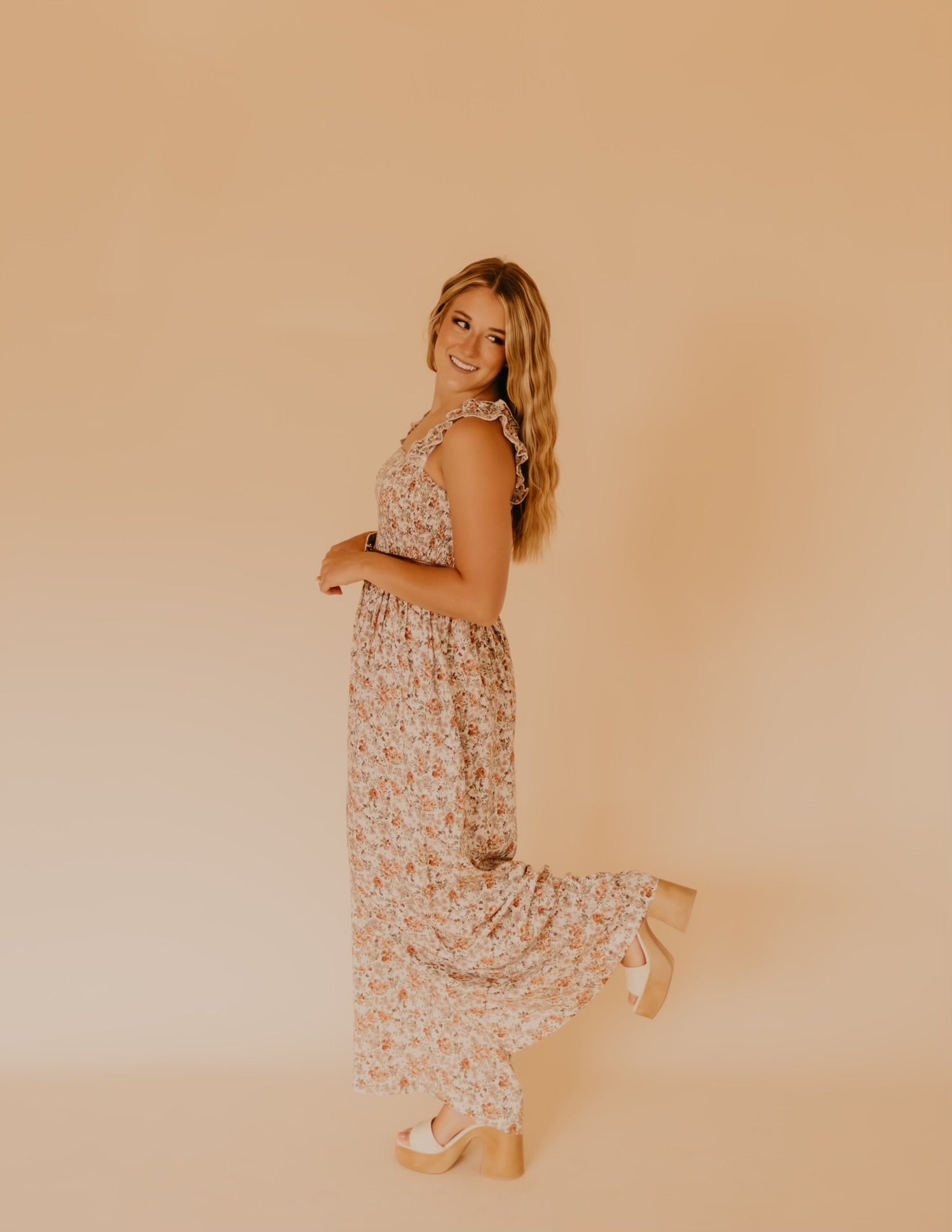 The Emma Jumpsuit - Cream