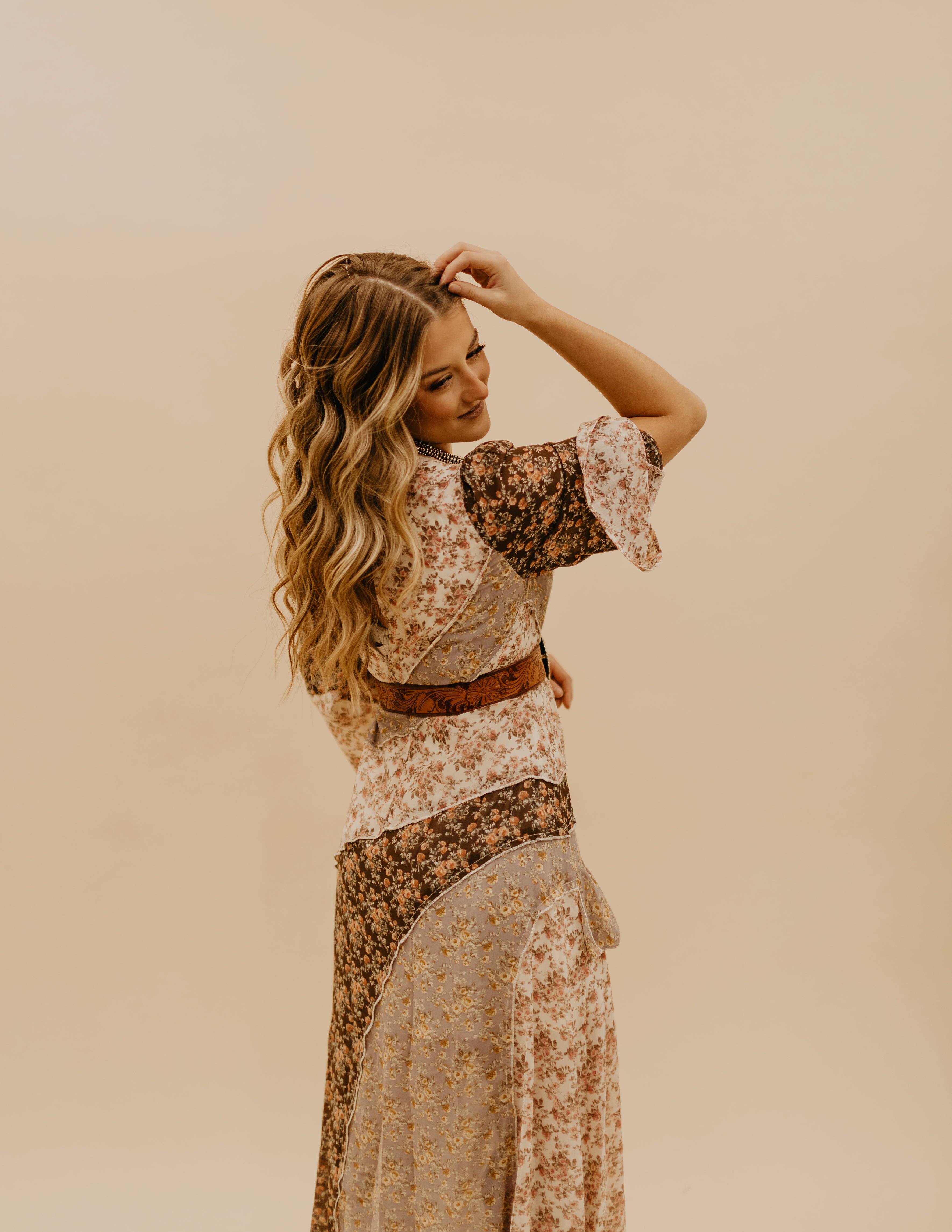 The Lydia Floral Maxi Dress