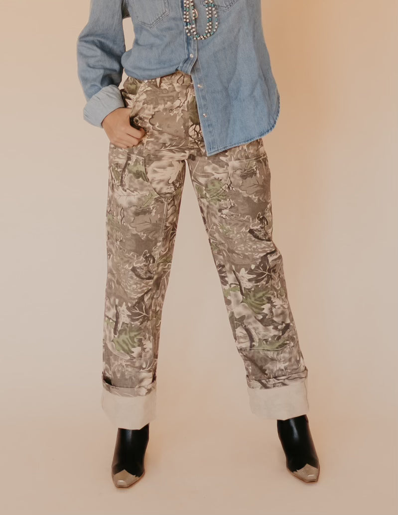 The Rugged Camo Cargo Pant