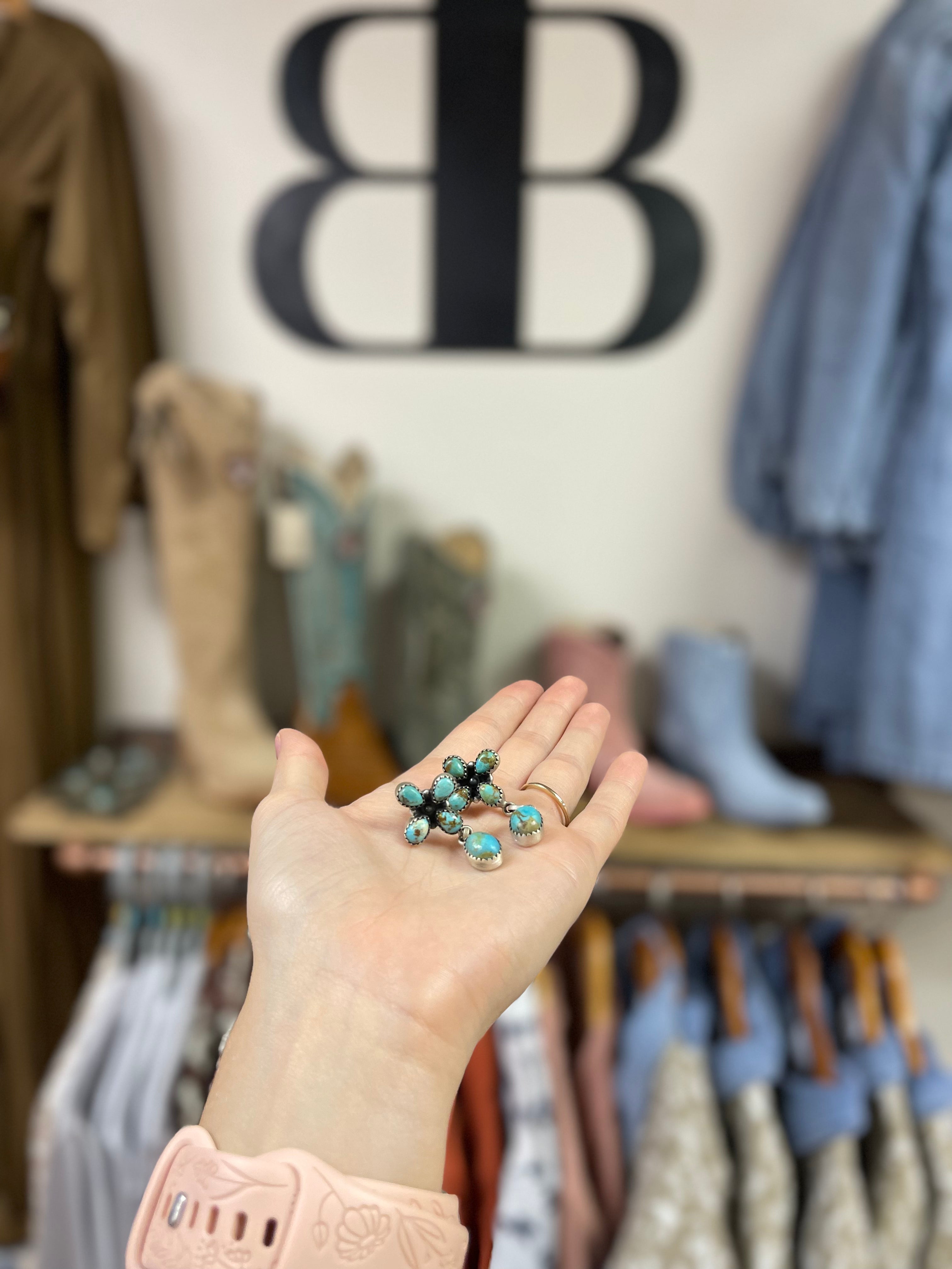 The Bronc Turquoise Earring