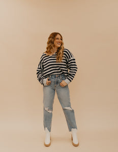 The Marney Stripe Sweater