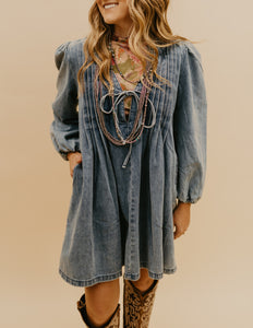 The Merci Denim Dress