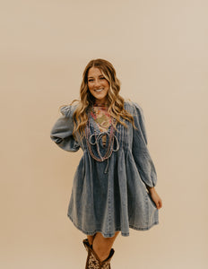 The Merci Denim Dress