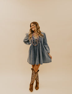 The Merci Denim Dress