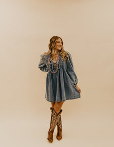 The Merci Denim Dress