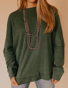 The Basil Pullover