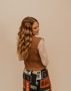 The Francisco Crochet Sweater