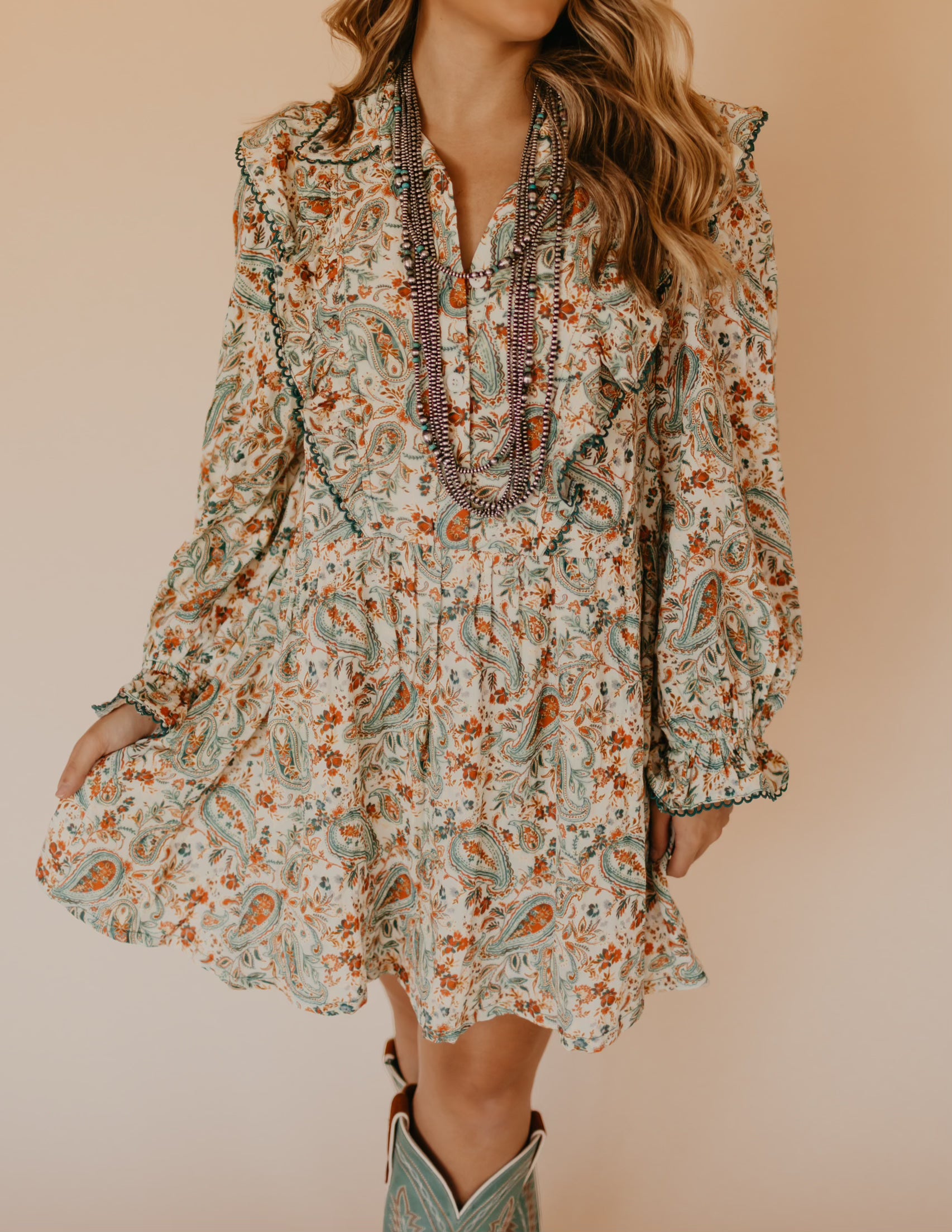 The Brelyn Paisley Dress