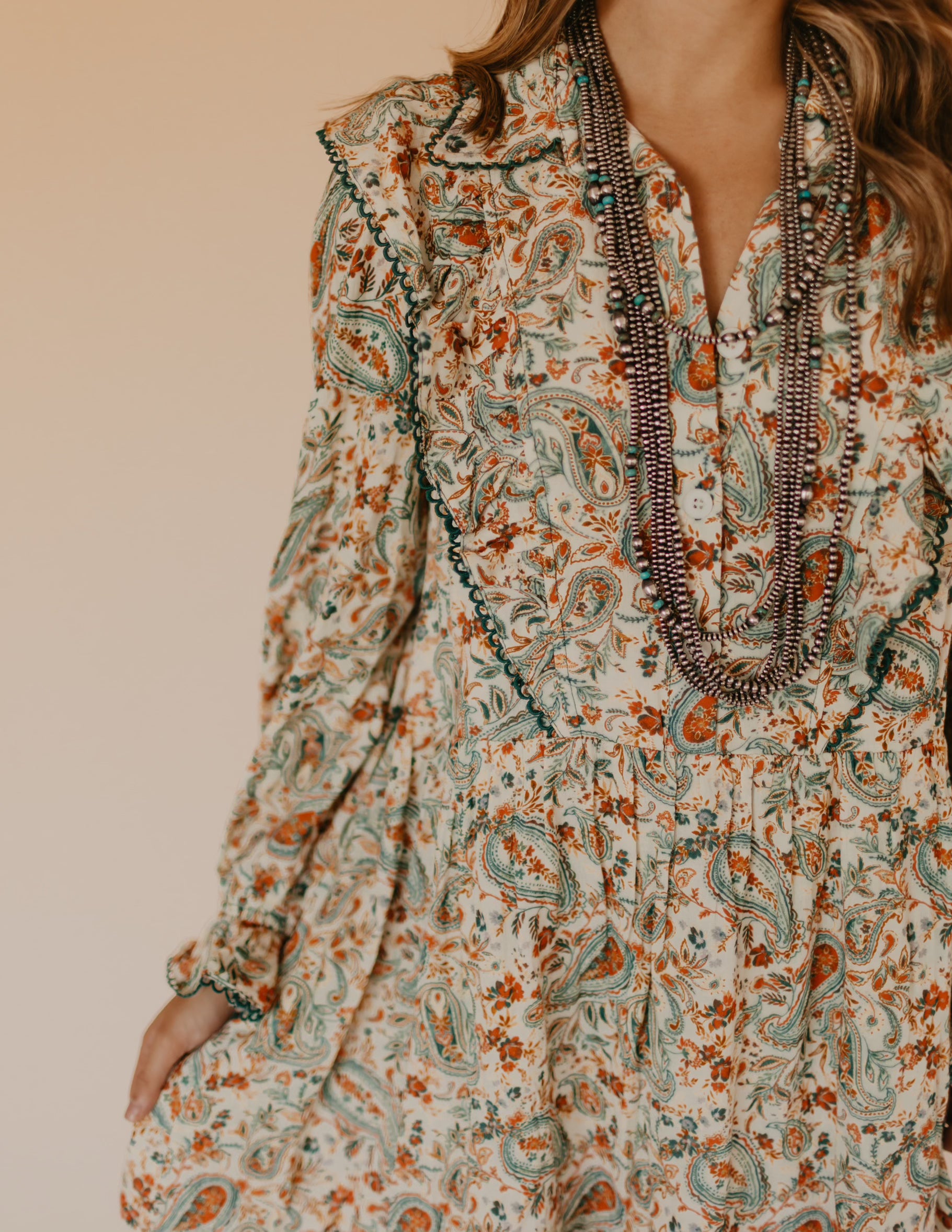 The Brelyn Paisley Dress