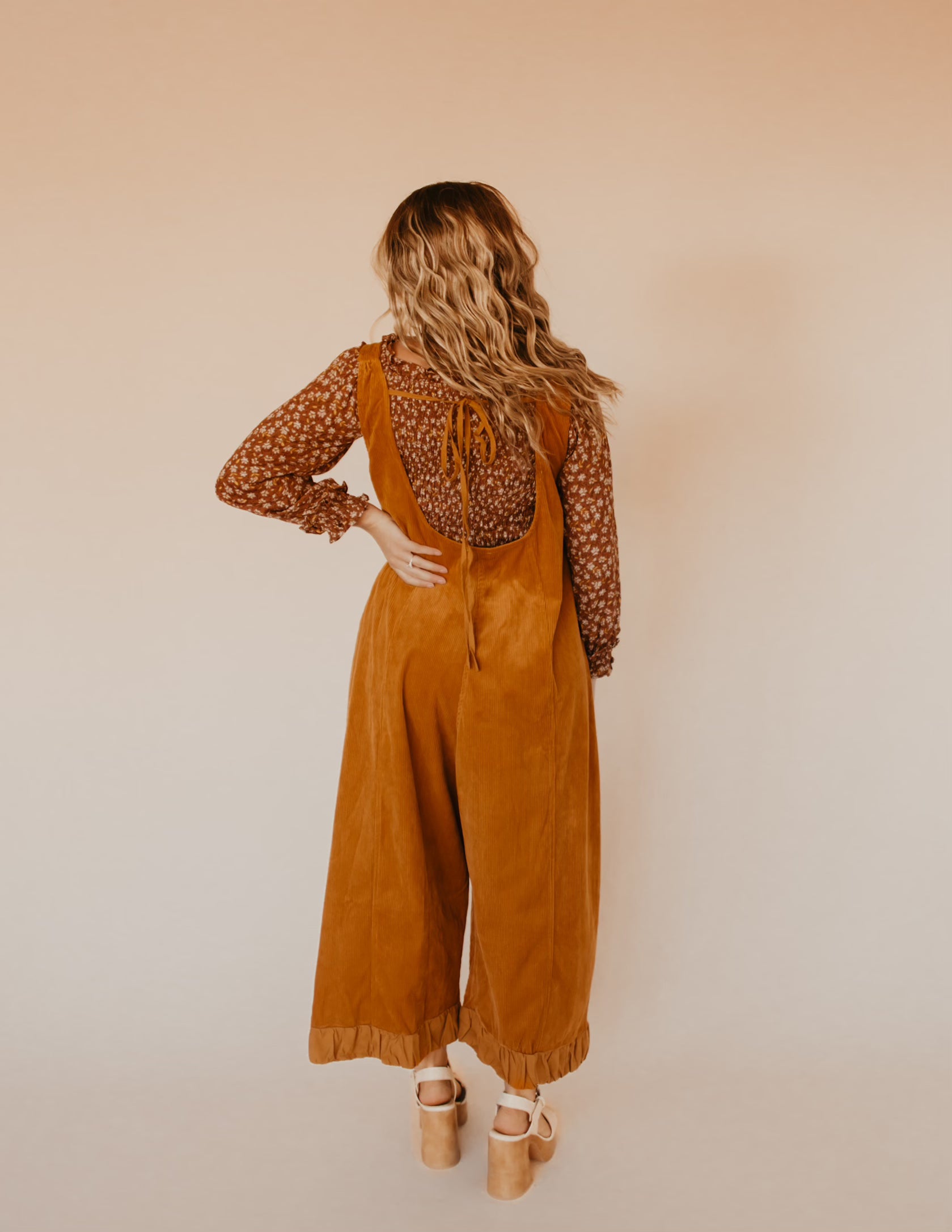 The Marci Overalls - Mustard