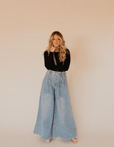 The LouElla Wide Leg Jean