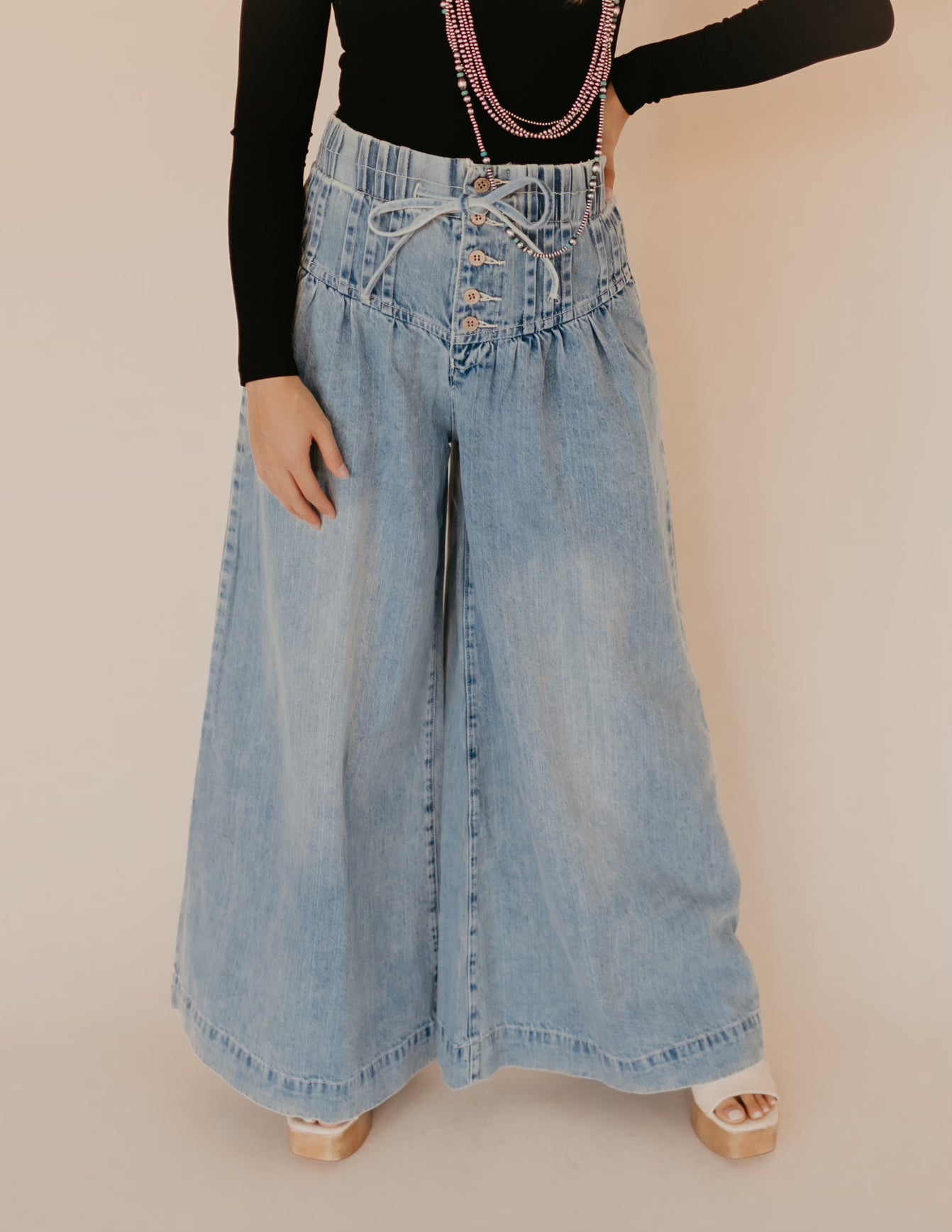 The LouElla Wide Leg Jean