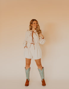 The Raylee Tie Romper